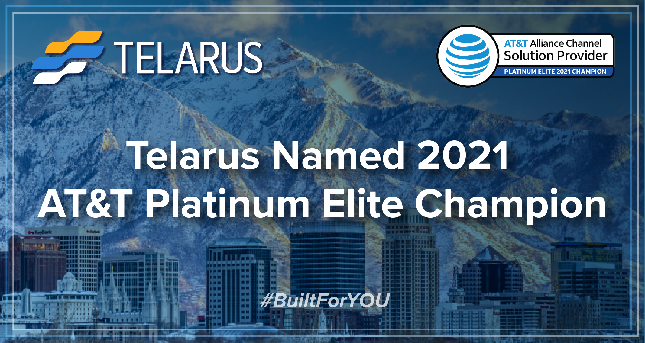 Telarus Named 2021 AT&T Platinum Elite Champion