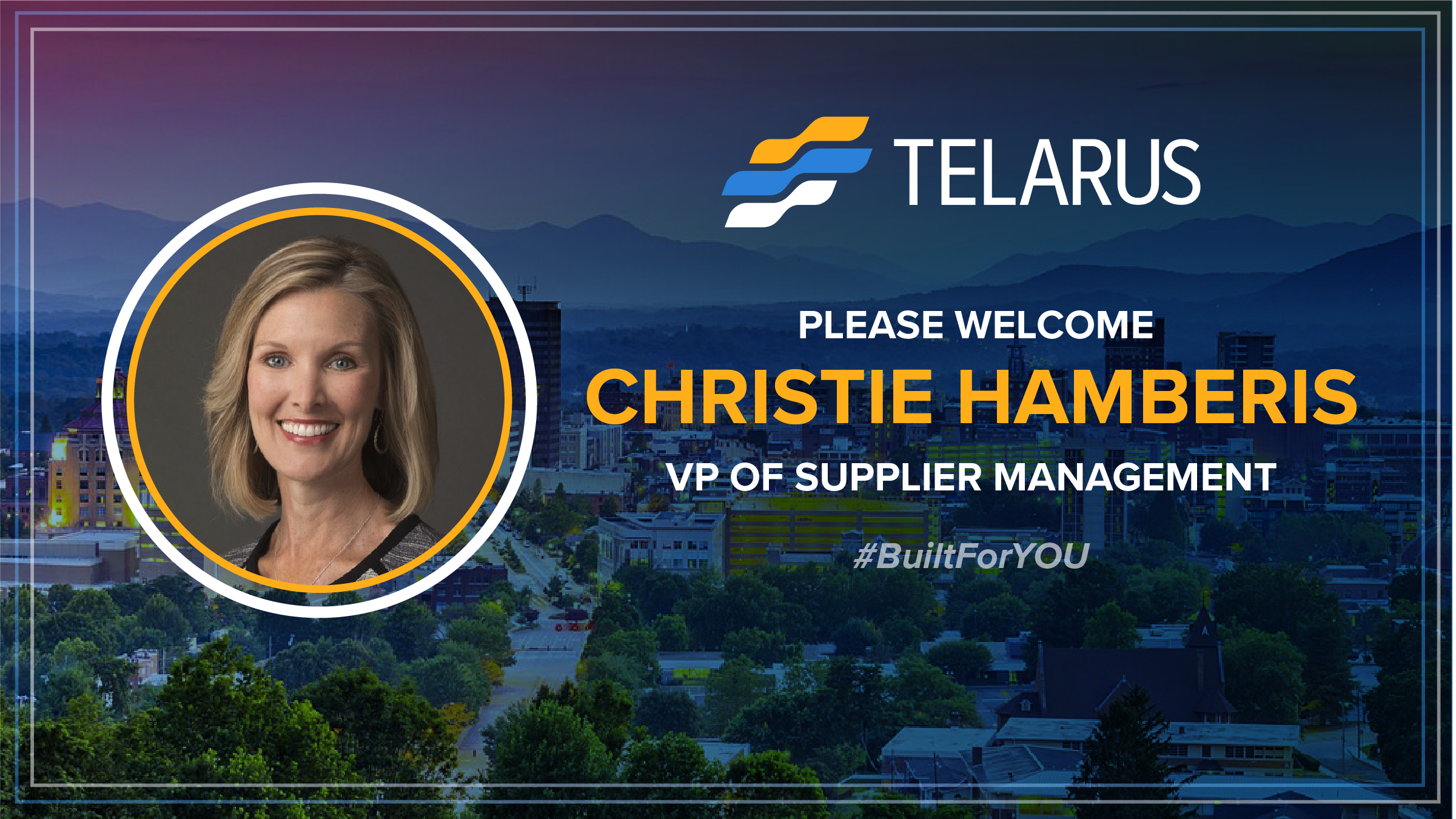 Telarus Hires Christie Hamberis as New VP of Supplier Management